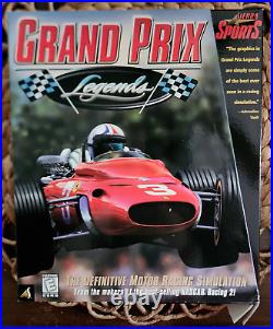 Grand Prix Legends (PC, 1998) New US Retail Store Big Box Sealed As Shown READ