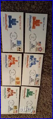 Grand Prix USPS Commemorative First Day Issues 1983-84-85
