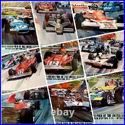Grand Prix of United States Watkins Glen NY 1969-1977 Michael Turner 9 Posters