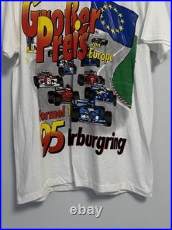 Grober Preis Formula 1 Vintage T-Shirt 95 Nurburgring Grand Prix Size L Men's