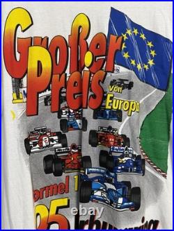 Grober Preis Formula 1 Vintage T-Shirt 95 Nurburgring Grand Prix Size L Men's
