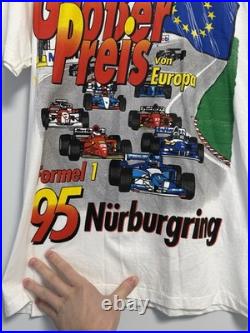 Grober Preis Formula 1 Vintage T-Shirt 95 Nurburgring Grand Prix Size L Men's