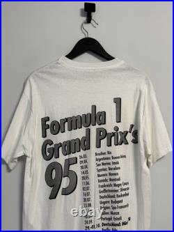 Grober Preis Formula 1 Vintage T-Shirt 95 Nurburgring Grand Prix Size L Men's