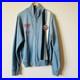 Gulf Steve McQueen Grand Prix Cobalt Blue Sweatshirt Vintage Racing Jacket M
