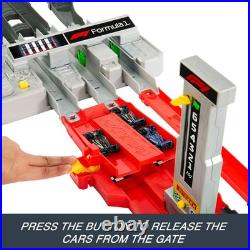 Hot Wheels Formula 1 Grand Prix Circuit Track Set with 3 Diecast Cars Scale 164