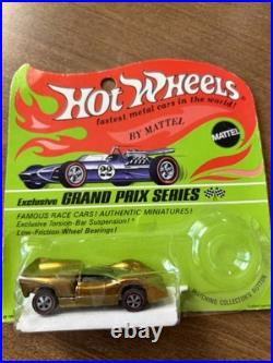 Hot Wheels Grand Prix Series McLaren M6A Gold Button Missing