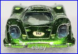 Hot Wheels Porsche 917, Apple Green, 1970 Grand Prix, Redlines, USA