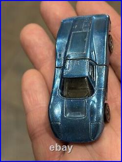 Hot Wheels Redline 1968 Ford MKIV Metallic Blue Grand Prix Race Car USA