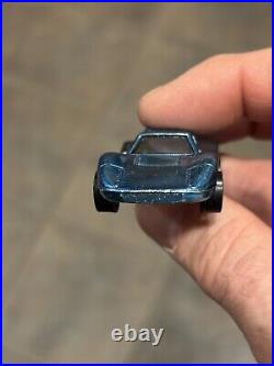 Hot Wheels Redline 1968 Ford MKIV Metallic Blue Grand Prix Race Car USA