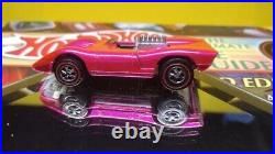 Hot Wheels Redline 1970 Ferrari 312P Grand Prix Series USA Hot Pink Clear WithS MT