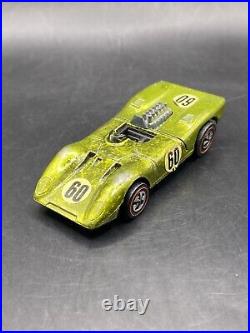 Hot Wheels Redline 1970 Ferrari 312P Spectraflame Yellow Grand Prix Made In USA