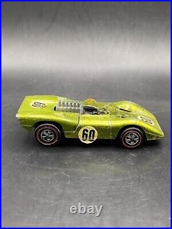 Hot Wheels Redline 1970 Ferrari 312P Spectraflame Yellow Grand Prix Made In USA