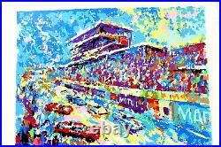 John West GRAND PRIX Serigraph 146/325 Signed and Numbered 26 x 37 Print