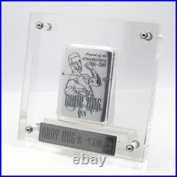 K-1 Grand Prix Andy Hug Limited Zippo Oil Lighter 2001 Mint Rare