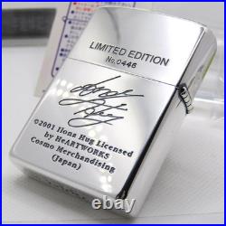 K-1 Grand Prix Andy Hug Limited Zippo Oil Lighter 2001 Mint Rare