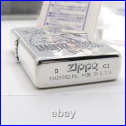 K-1 Grand Prix Andy Hug Limited Zippo Oil Lighter 2001 Mint Rare