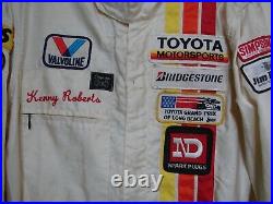 Kenny Roberts Simpson Racing Suit From The 1985 Toyota Grand Prix Of Long Beach
