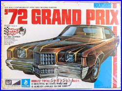 L@@k! Rare Factory-sealed Original Vintage Mpc 1972 Pontiac Grand Prix Kit