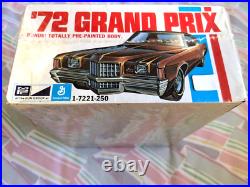L@@k! Rare Factory-sealed Original Vintage Mpc 1972 Pontiac Grand Prix Kit