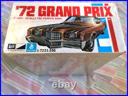 L@@k! Rare Factory-sealed Original Vintage Mpc 1972 Pontiac Grand Prix Kit