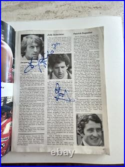LONG BEACH GRAND PRIX- APRIL 8 1979 With3 AUTOGRAPHS & ORIGINAL POSTER MISC. ITEMS