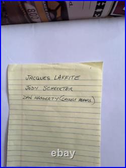 LONG BEACH GRAND PRIX- APRIL 8 1979 With3 AUTOGRAPHS & ORIGINAL POSTER MISC. ITEMS