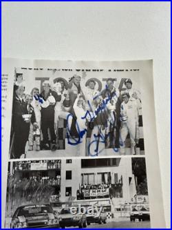 LONG BEACH GRAND PRIX- APRIL 8 1979 With3 AUTOGRAPHS & ORIGINAL POSTER MISC. ITEMS LONG BEACH GRAND PRIX- APRIL 8 1979 With3 AUTOGRAPHS & ORIGINAL POSTER MISC. ITEMS