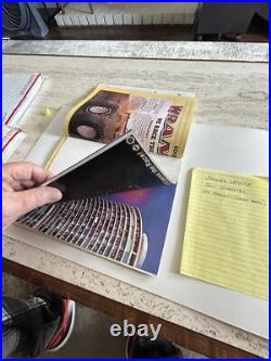 LONG BEACH GRAND PRIX- APRIL 8 1979 With3 AUTOGRAPHS & ORIGINAL POSTER MISC. ITEMS