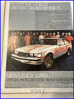LONG BEACH GRAND PRIX- APRIL 8 1979 With3 AUTOGRAPHS & ORIGINAL POSTER MISC. ITEMS
