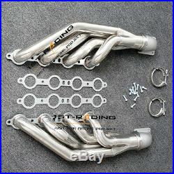 LS1 LS6 LSX GM V8 Turbo Exhaust Header Manifold+ Elbows T3 T4 TO V Band 3.0 inch