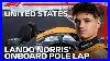 Lando Norris Pole Lap 2024 United States Grand Prix Pirelli