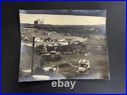 Large Photo Car Race Original Print Grand Prix Cars USA