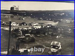 Large Photo Car Race Original Print Grand Prix Cars USA