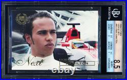 Lewis Hamilton 2006 Futera Grand Prix #95 Formula 1 F1 Rookie Card BGS 8.5