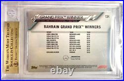 Lewis Hamilton 2020 Topps Chrome Formula 1 #134 Grand Prix Winners BGS 9.5