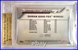 Lewis Hamilton 2020 Topps Chrome Formula 1 #134 Grand Prix Winners BGS 9.5