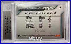 Lewis Hamilton 2020 Topps Chrome Formula 1 #140 Grand Prix Winner France BGS 9