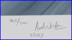 Lewis Hamilton F1 McLaren 2007 Rookie Year Signed Litho Auto Beckett BAS Loa