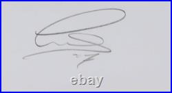 Lewis Hamilton F1 McLaren 2007 Rookie Year Signed Litho Auto Beckett BAS Loa