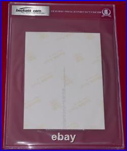 Lewis Hamilton McLaren 2008 1st F1 Championship Signed Photo Auto BAS BGS 10