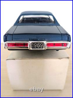 Lnib! Rare Original Vintage 1969 Pontiac Grand Prix Promo Model Super Nice Lnib! Rare Original Vintage 1969 Pontiac Grand Prix Promo Model Super Nice