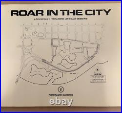 Long Beach Grand Prix ROAR IN THE CITY by McCollister A Pictorial Essay Book