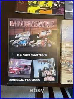 Lot Of 15 Vintage Racing Programs Can-am Datsun Sports Car Grand Prix Rally Etc