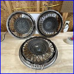 Lot Of 1982-87 Pontiac Bonneville Grand Prix 16 GM Wire Wheel Cover Hubcaps OEM