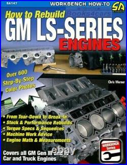 Ls Engines Gm Chevrolet Shop Rebuild Book How To Manual V8 Ls7 Ls1 Ls6 Ls3 Ls2