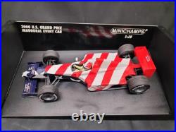 MINICHAMPS Minicar 1/18 F1 U. S GRAND PRIX 2000 IMS Event Car Used