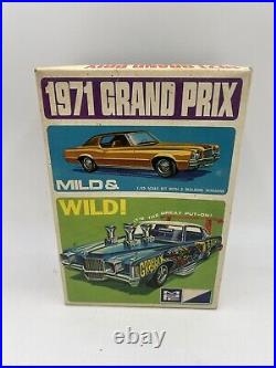 MPC 1971 PONTIAC GRAND PRIX 1/25 Model Car Kit MILD & WILD #1-7121-225