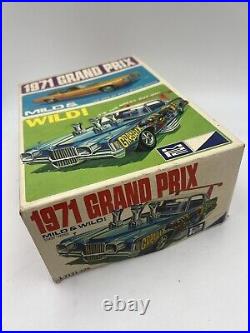 MPC 1971 PONTIAC GRAND PRIX 1/25 Model Car Kit MILD & WILD #1-7121-225