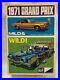 MPC 1971 PONTIAC GRAND PRIX 1/25 Model Car Kit MILD & WILD #1-7121-225 UNBUILT