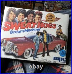 MPC Sweat hogs Modelcar Kit Unbuilt Pontiac Grand Prix ORIGINAL SEALED 1976 Og